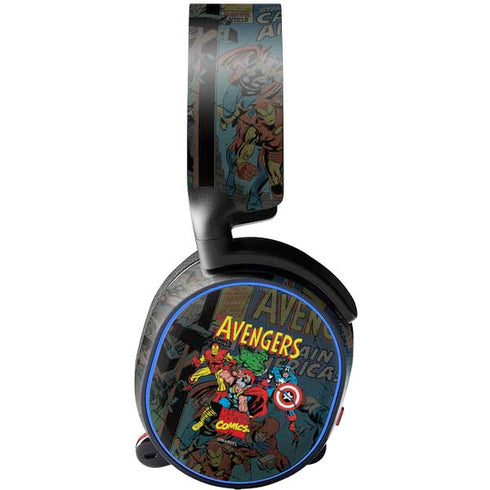 Marvel Classic Comics Avengers Assemble SteelSeries Arctis 3 Skin